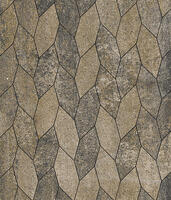  Тротуарная плитка Выбор Скошенный шестиугольник Б.1.ШГ.6 60 мм Искусственный камень Базальт: внешний вид