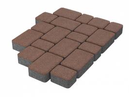  Тротуарная плитка Stellard Старый город 60 мм Капучино: внешний вид