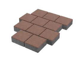  Тротуарная плитка Stellard Квадрат 200х200х60 мм Капучино: внешний вид