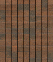  Тротуарная плитка Выбор Квадрат Б.3.К.8 100х100х80 мм Листопад Мустанг: внешний вид