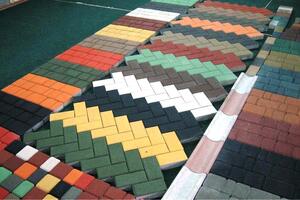 Тротуарная плитка: внешний вид