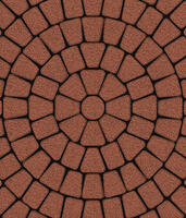  Тротуарная плитка Выбор Классико Б.2.КО.6 Гранит 60 мм Оранжевый: внешний вид